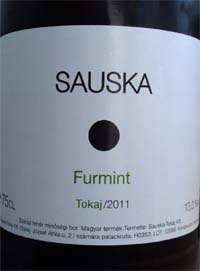 Sauska - Furmint 2011