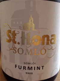 St. Ilona Furmint 2009